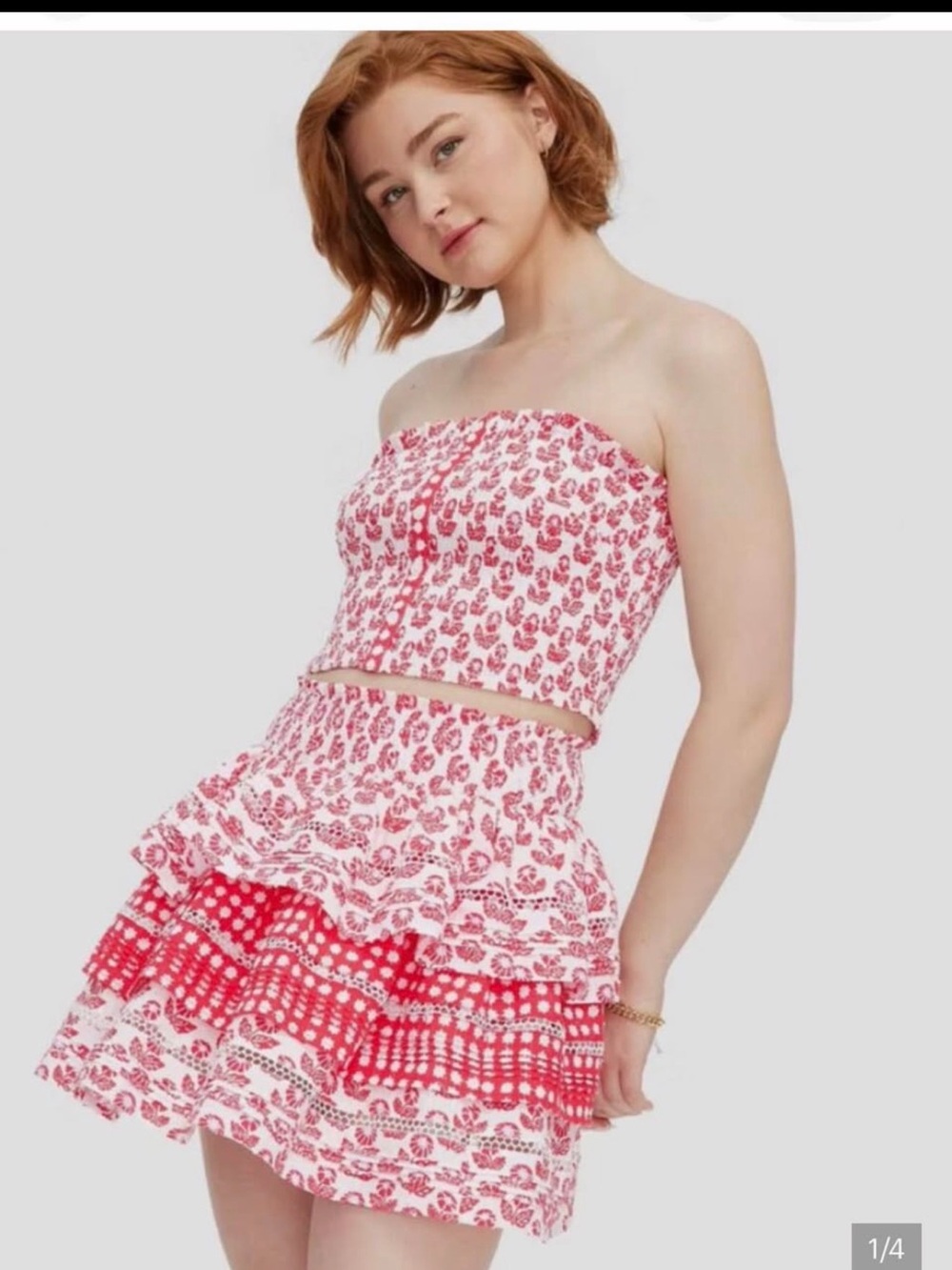 NWT Target x Roller Rabbit Collab Set Skirt and Top size XXL